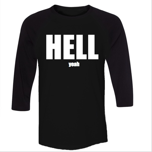 HELL BASEBALL TEE 